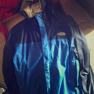 North face rain wind breaker jacket size medium